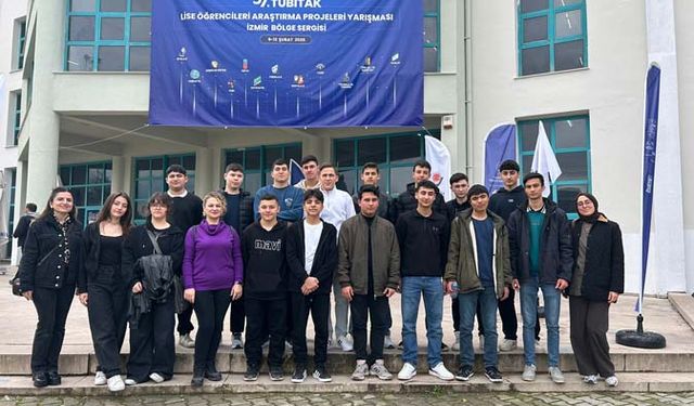 Çine MTAL Öğrencilerinden TÜBİTAK Sergisine Anlamlı Ziyaret