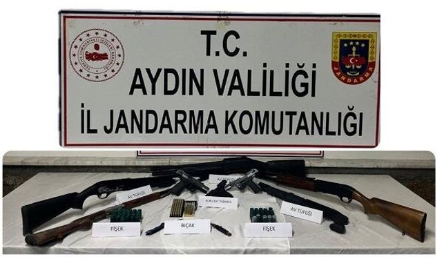 Çine'de asker eğlencesinde havaya ateş açan 7 kişiye işlem yapıldı