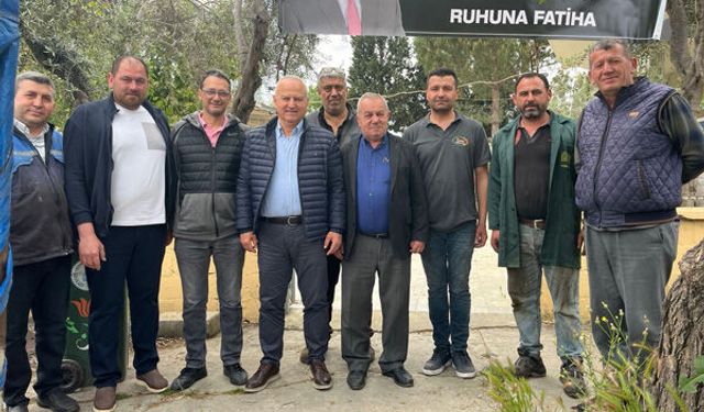 Çine Sanayi Sitesi Esnafı, Başkan Enver Salih Dinçer Unutulmadı
