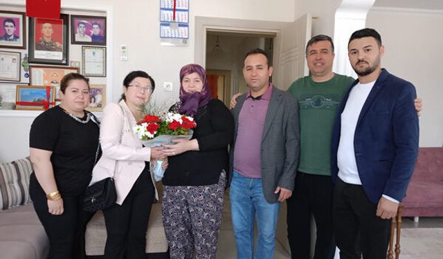Çine MHP’den Anlamlı Anneler Günü Ziyareti