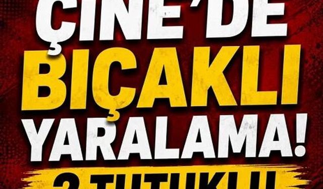 Çine'deki Bıçaklı Yaralama Olayında 2 Şüpheli Tutuklandı