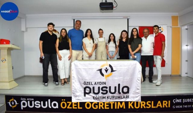 Çine’de Başarının Adresi Değişmedi: Pusula Eğitim Kurumları YKS’de Zirveyi Fethetti