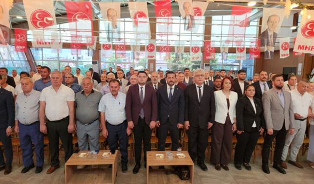 MHP Çine'de Zübeyir Özdemir Güven Tazeledi