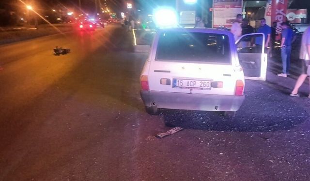 Çine'de otomobil ile bisiklet çarpıştı: Küçük Yaşta bisiklet sürücüsü yaralandı