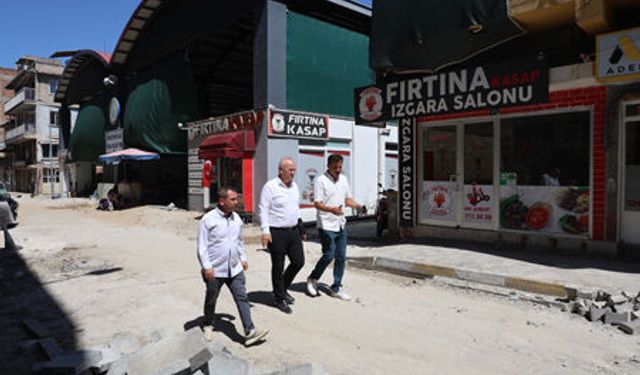 Başkan Kıvrak, Mehmet Yavaş Caddesi’nde Yenileme Çalışmalarında 2. Etap Başladı