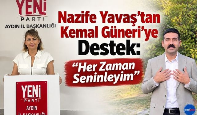 Nazife Yavaş’tan Kemal Güneri’ye Destek: “Canım Kardeşim.Her Zaman Seninleyim”
