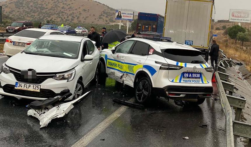 Aydın-Muğla karayolunda zincirleme kaza: 5 yaralı