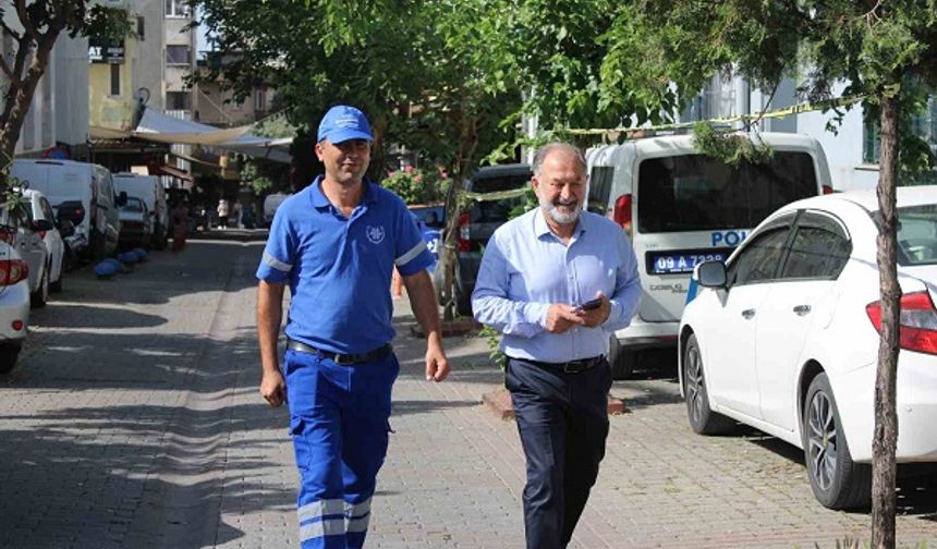 Aydın'da temizlik işçisi 'İnsanlık ölmemiş' dedirti
