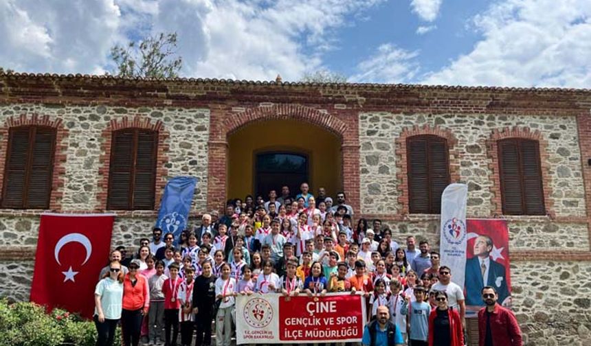 Çine’de  Gençler Doğayla Buluştu