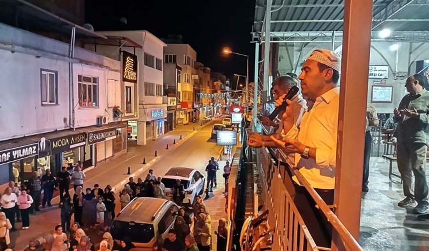 Çine’de hacı adayları kutsal topraklara uğurlandı