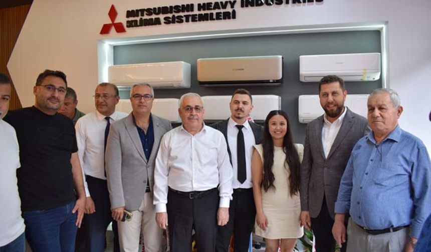 Çine’de Soft Teknik Mitsubishi Heavy Klima Yetkili Bayi-Servisi Törenle Açıldı