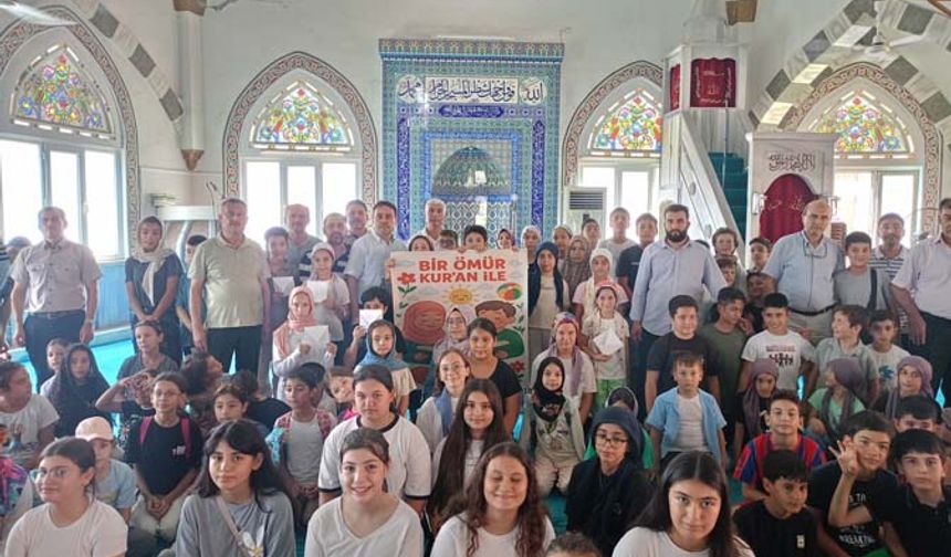 Çine'de Yaz Kur'an Kursları ödül programı coşkuyla gerçekleşti