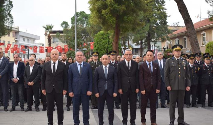 10 Kasım Atatürk, Çine’de Saygıyla Anıldı