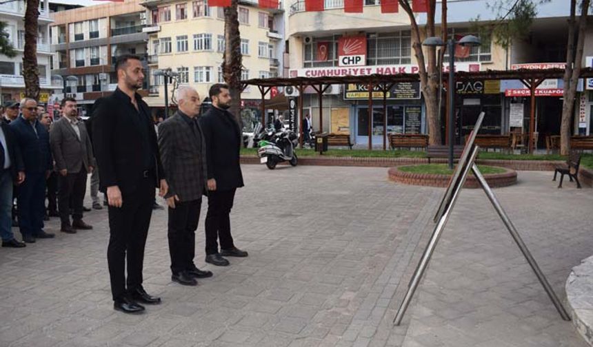 Çine CHP Teşkilatı Atatürk’ü andı