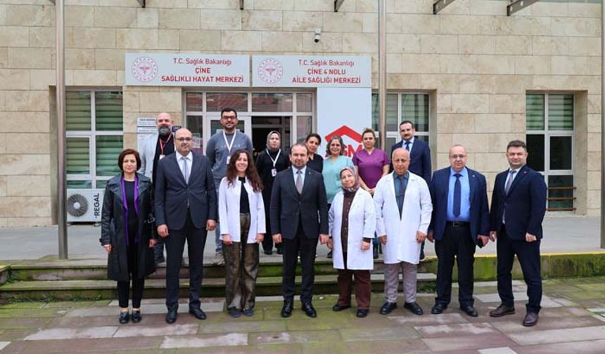 İl Sağlık Müdürü Şenkul’dan Çine’ye Saha Ziyareti