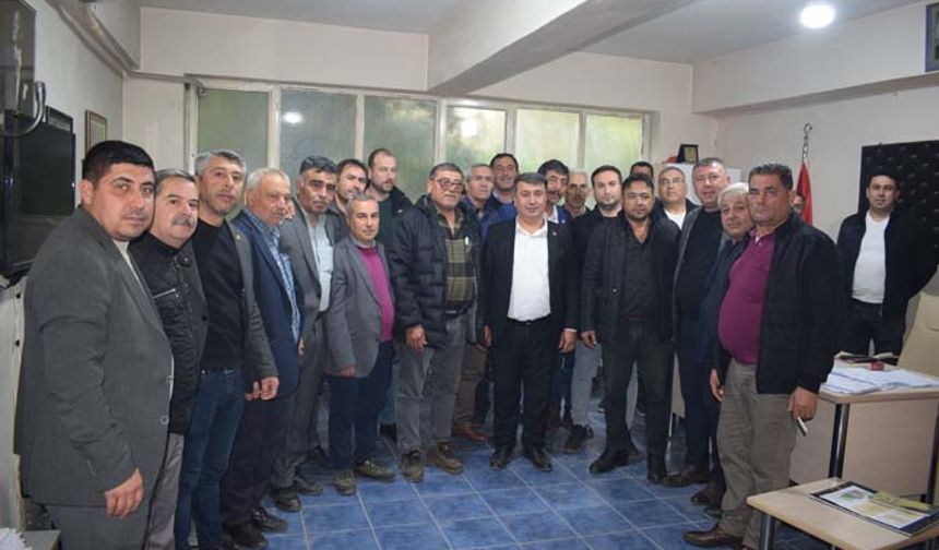 Çine Muhtarlar Derneği’nin Yeni Başkanı Gürbüz Pala Oldu