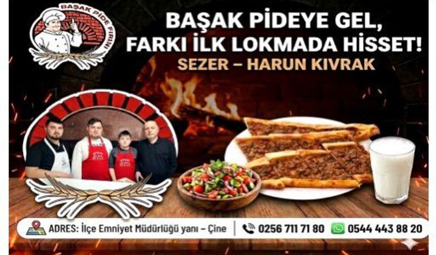 Pidenin en çıtır hali, odun ateşinin eşsiz kokusuyla buluştu