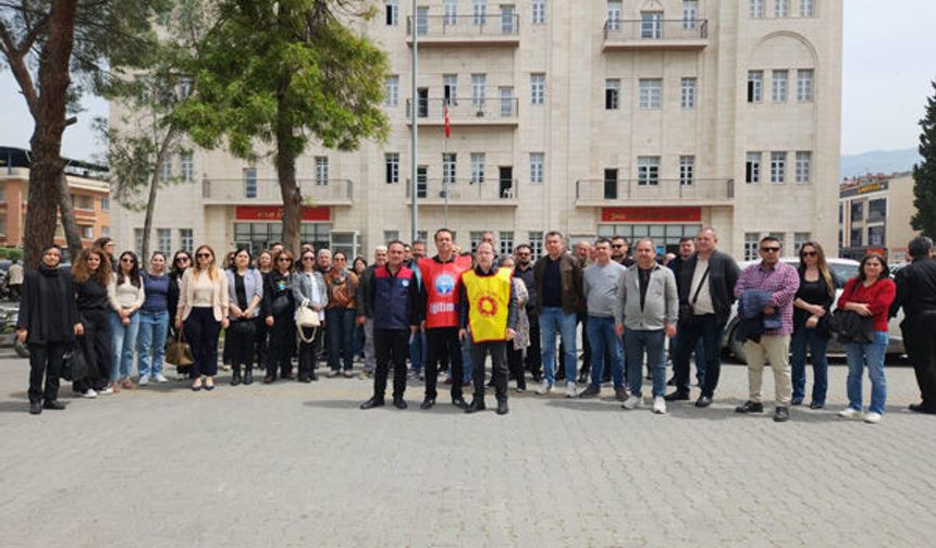 Çine’de Eğitim Sendikalarından Şiddete Tepki