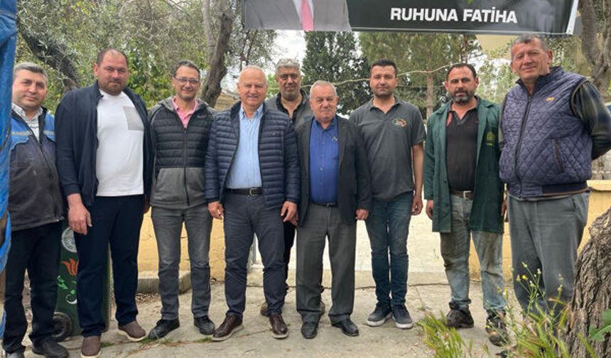 Çine Sanayi Esnafı, Başkan Enver Salih Dinçer Unutulmadı