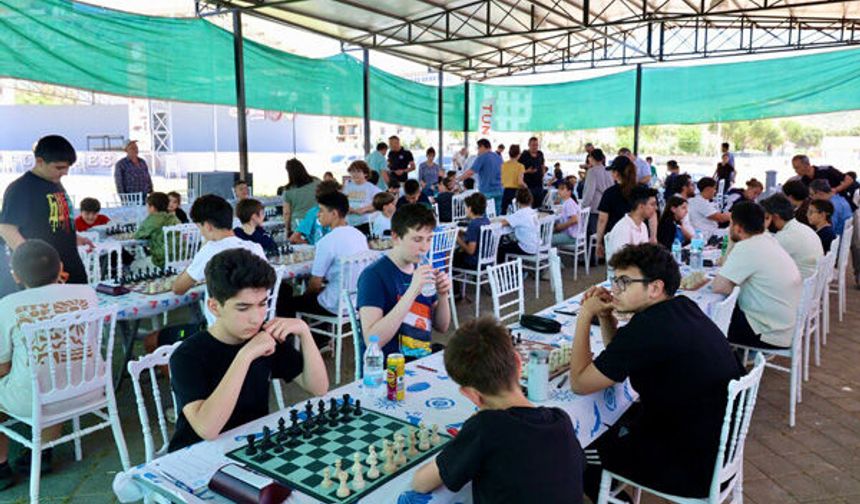 Çine’de, ELO Satranç Turnuvası gerçekleşti