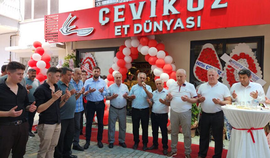 Çeviköz Et Dünyası Yoğun Katılımla Hizmete Girdi