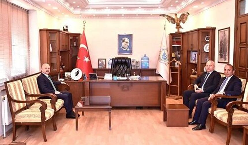 Vali Varol’dan Başkan Kıvrak’a Ziyaret
