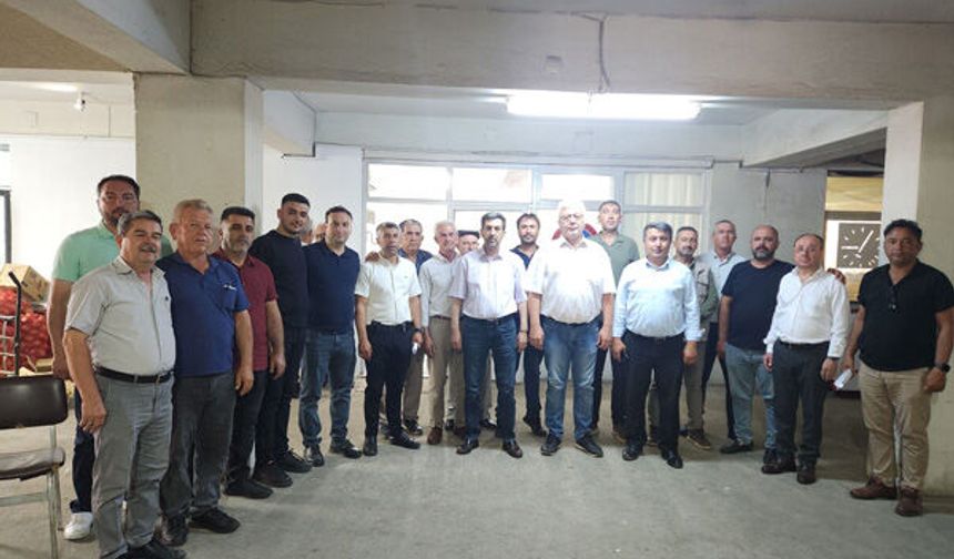 MHP İlçe Teşkilatı’ndan Çine Muhtarlar Derneği’ne Ziyaret