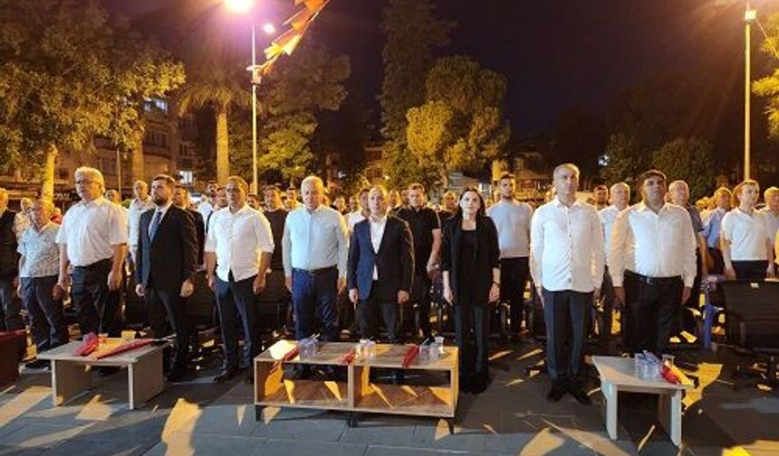 Çine, 15 Temmuz’un 10. Yıl Dönümünde Tek Yürek Oldu