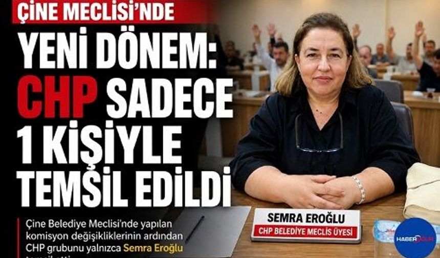 Çine Meclisi’nde Yeni Dönem: CHP Sadece 1 Meclis Üyesiyle Temsil Edildi