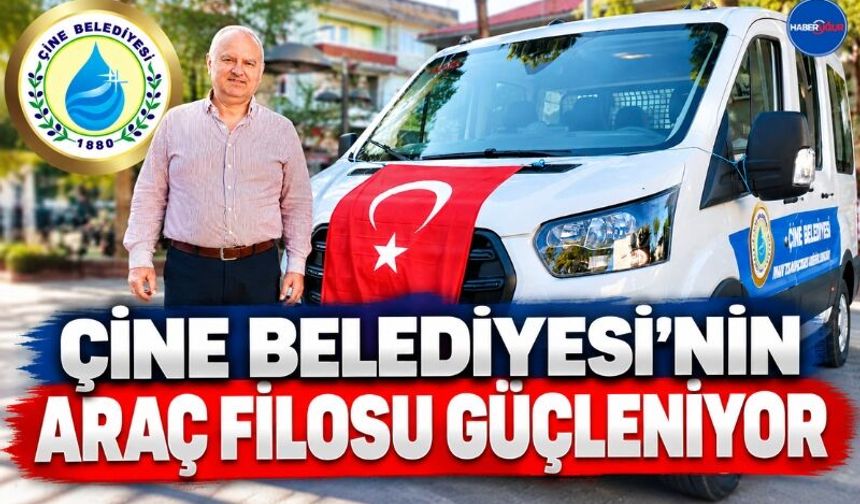 Çine Belediyesi’nin Araç Filosu Güçleniyor: Yeni Transit Hizmet Aracı Filoya Katıldı