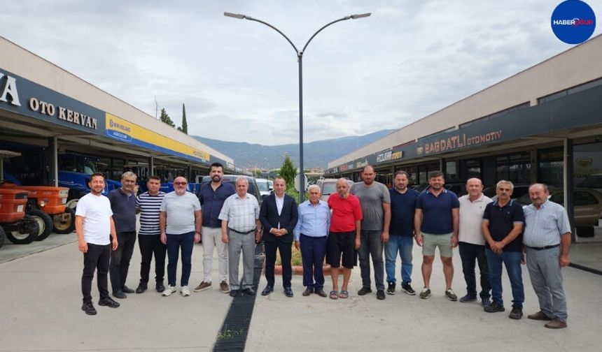Çine Galericiler Sitesi, Kaymakam Ali Erdoğan’ı Ağırladı