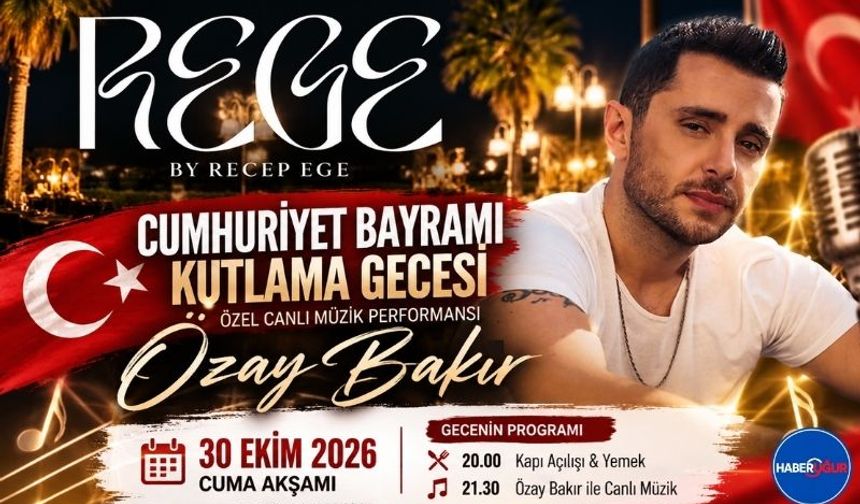 Cumhuriyet Bayramı Coşkusu REGE’de Yaşanacak