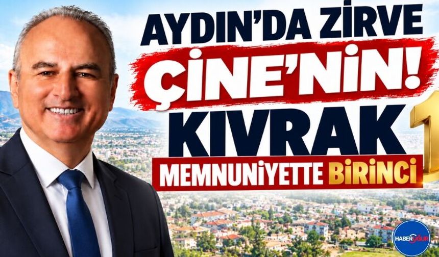 AYDIN’DA ZİRVE ÇİNE’NİN! KIVRAK MEMNUNİYETTE BİRİNCİ