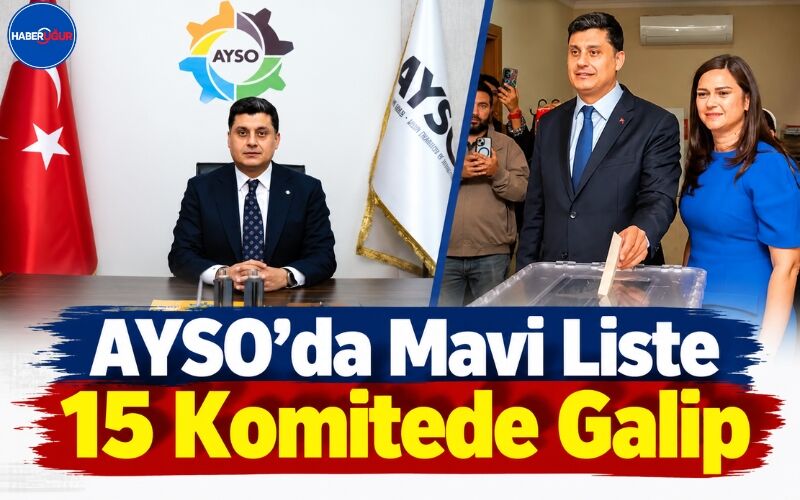 AYSO’da Mavi Liste 15 Komitede Galip